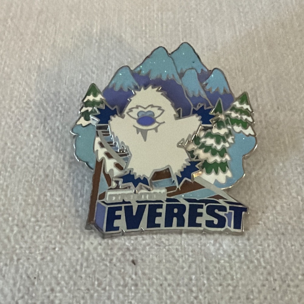 WDW Yeti Expedition Everest - Disney Slider Pin - 2007 Pin Trading